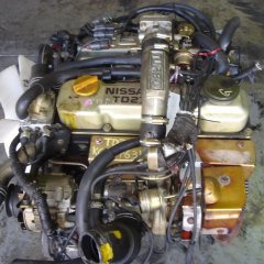 Двигатель TD27B турбо